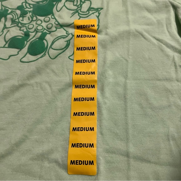 Disney Women's Licensed Mickey & Friends Graphic Short Sleeve T-Shirt M  green - Picture 3 of 3